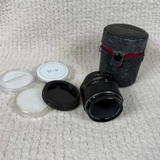 Asahi Super-Multi-Coated MACRO-TAKUMAR 1:4/50 Lens with Case and Filters Japan