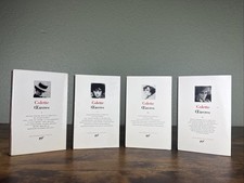 Oeuvres (Bibliotheque de la Pleiade) Colette Volumes 1-4 in French VG+ Gallimard