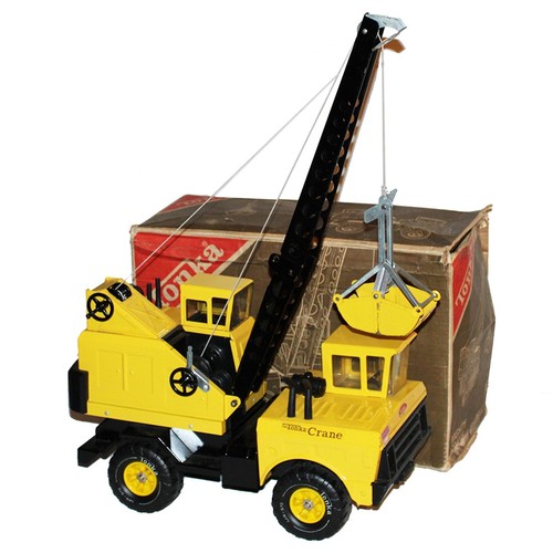 Vintage tonka toy crane - tonka,