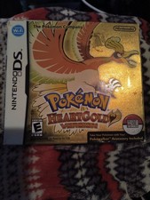 Nintendo DS Game Pokemon Heartgold Complete W Box W Pokewalker Heart Gold Figure