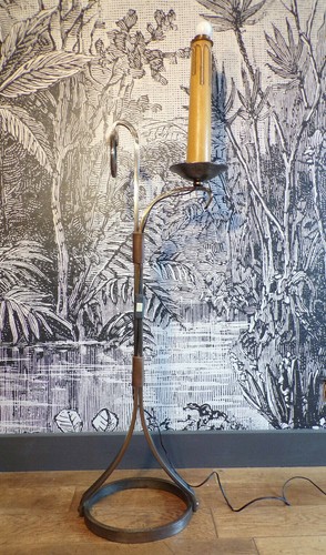 Lampadaire brutaliste ryckaert - lampadaire,