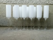 12 flutes à Champagne verre