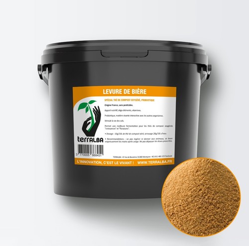 Levure bière 500g terralba - levure,