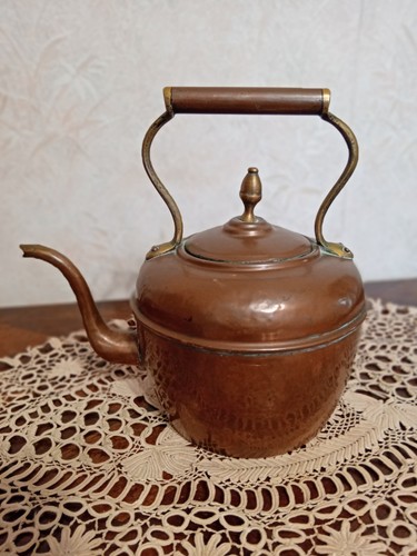 Ancienne bouilloire cuivre - ancienne,