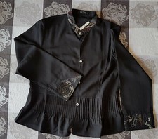 Superbe Chemise NITYA noir et