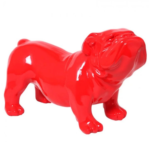 Statue bouledogue anglais - , en
