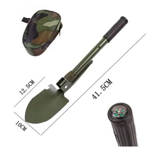 Pelle camping pliable - de, +