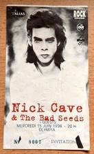 INVITATION 007 NICK CAVE & BAD