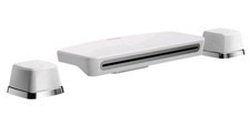 Jacuzzi Water Rainbow Flow Bathtub Faucet (MP33959) 2 Handles White [B6]