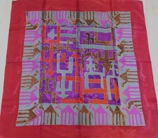 Foulard 100% Pura Soie Vintage