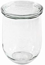 WECK Lot de 4 bocaux 1,0l