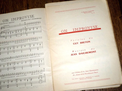 Improvise chansons piano - on,