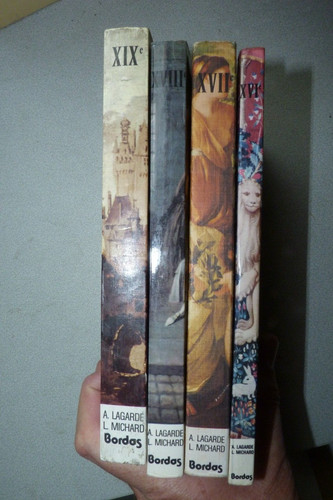 Lagarde michard lot de 4 - et,