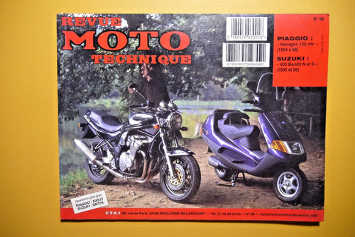 Revue technique moto 99 - 99,