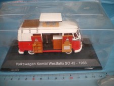 Vw Transporter T1 Westfalia SO42 1/43 camping car Ixo Hachette 02 Volkswagen
