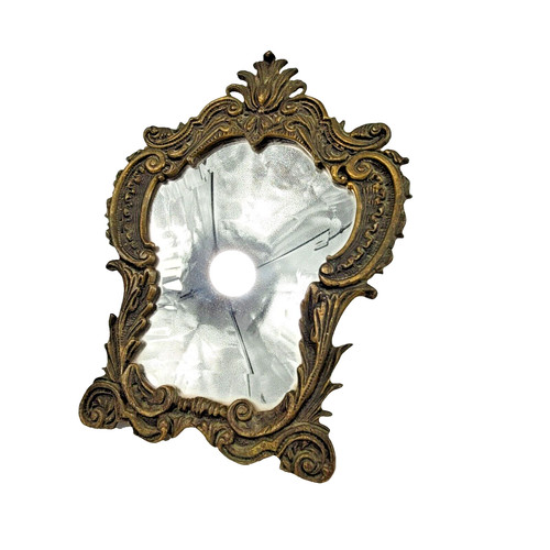 Miroir table bronze - table, en
