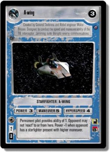 Wing star wars - wars, decipher