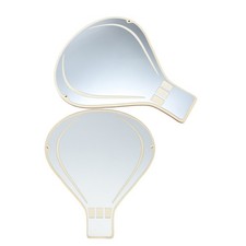  2 Pcs Miroir En Forme De
