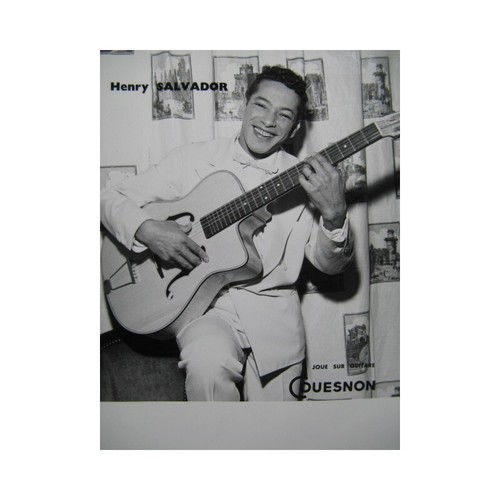 Henry salvador photo - photo, guitare