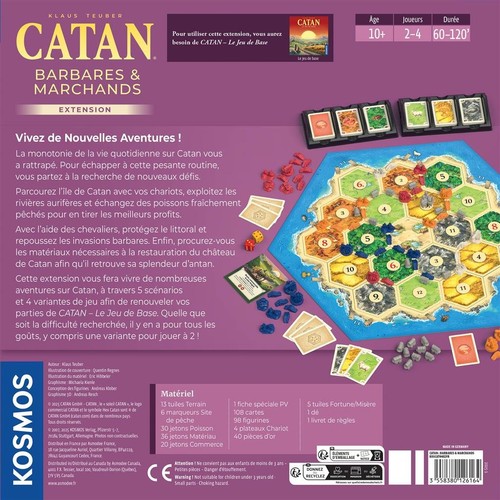 Catan barbares et - et, marchands