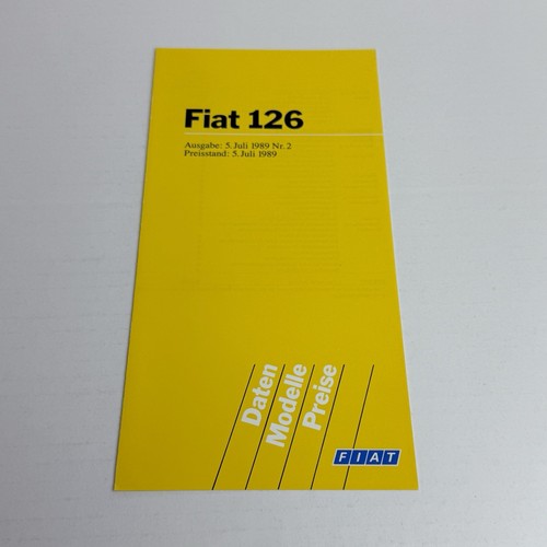Fiat 126 daten preise - /, 4p