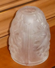 Tulipe ART DECO pâte de verre