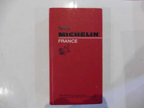 Ancien guide michelin 1989 - guide,