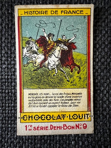 Chromo chocolat louit histoire - chocolat,
