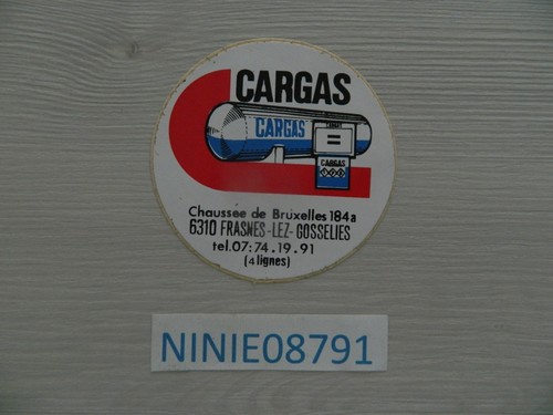 Autocollant cargas frasnes lez - cargas,