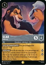 Lorcana - Scar - Enfin roi -