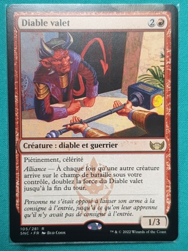 Mtg diable valet devilish - mtg,