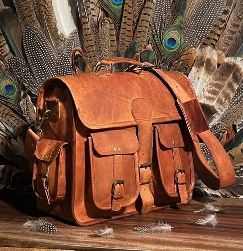 Sac besace vintage cuir - sac,