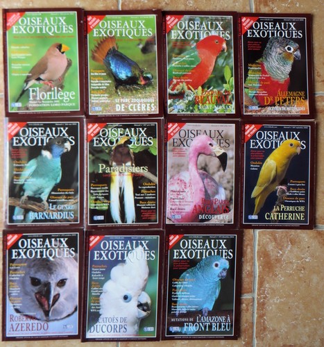 Revue des oiseaux - revue, exotiques