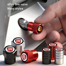 4Pcs 3D Metal Tire Valve Caps
