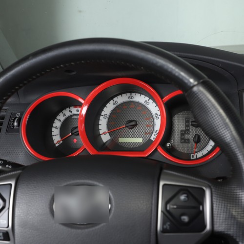 Red stainless dashboard - red,
