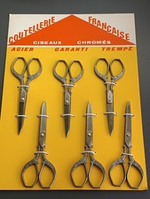 LOT ANCIENS CISEAUX A BRODER