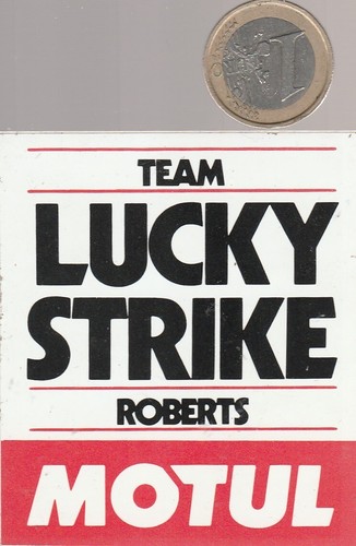 Autocollant moto lucky - autocollant.,
