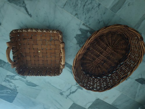 Paniers tressés osier - paniers,