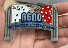 DEA Reno Nevada Resident office Battle Born  Challenge Coin