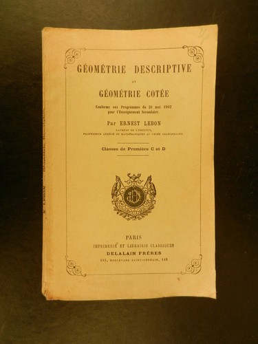 Lebon géométrie - e., "géométrie