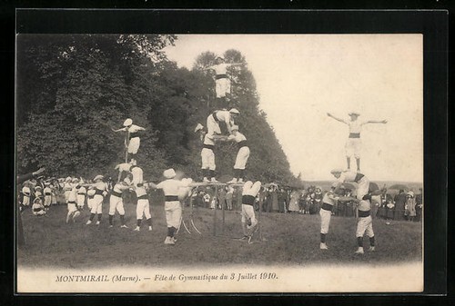 Cpa montmirail fête de - cpa,