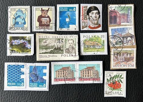 Lot timbres de pologne - 15,