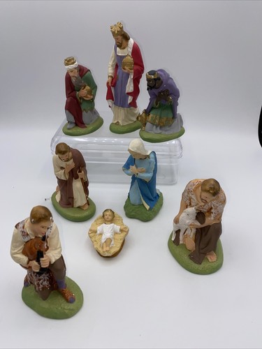 Santons creche ancienne - santons,