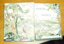 Pensees by Blaise Pascal 1931