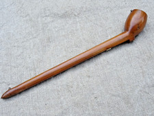 Ancien étui en bois pour pipe