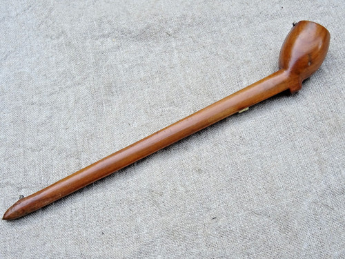 Ancien étui bois - bois, pipe