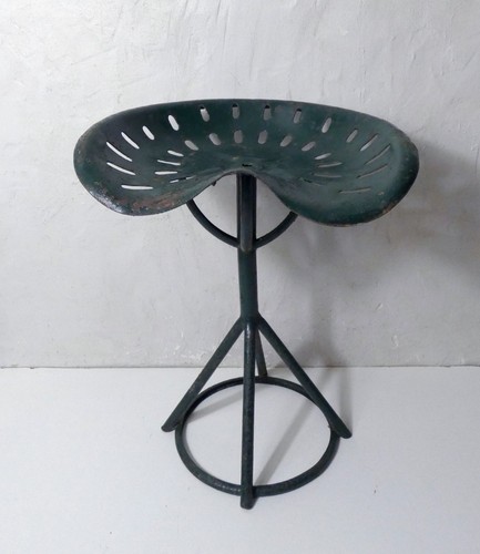 Ancien tabouret siège - tabouret,