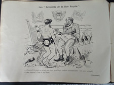 Propagande Anti juif et anti Franc-Maçon : L'intransigeant : illust. de Bruno