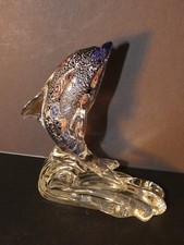 SCULPTURE DAUPHIN EN VERREOU