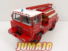 CPF106 Camion 1/43 Hachette IXO Pompiers : BERLIET GBK18 4x4